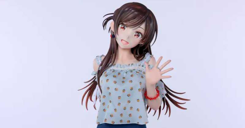 Rent-A-Girlfriend Heroine Chizuru’s Life-size Figure is Here