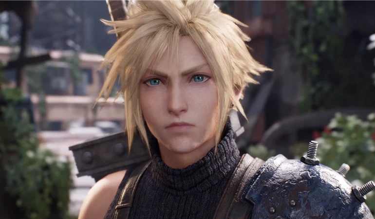 AI drew Cloud from Final Fantasy