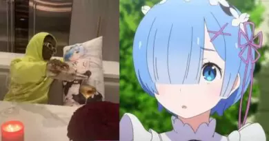Rapper Lil Uzi Vert has a Rem Dakimakura