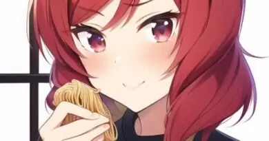 AI has difficulty drawing Waifu eating Ramen
