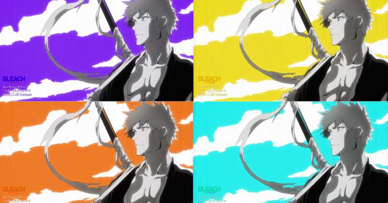 Bleach opening with other Colors