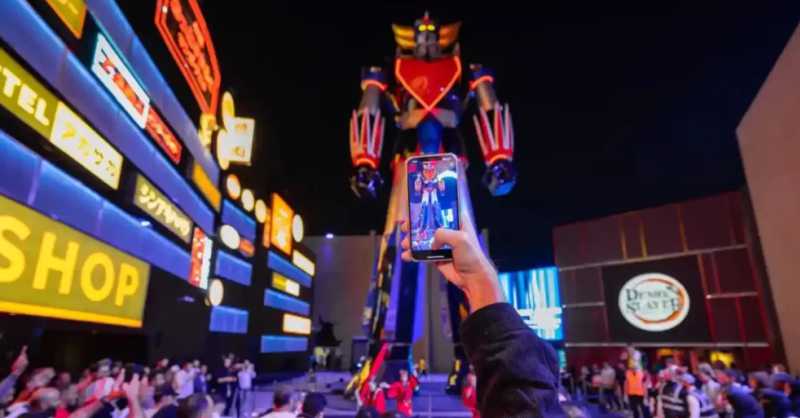 Saudi Arabia has the biggest Grendizer statue in the World