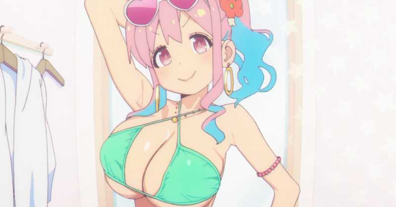 Kaede boobs are bigger in the Onimai anime than in the manga