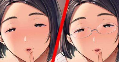 Adult Manga KanoMama Syndrome has a Version With and Without Glasses