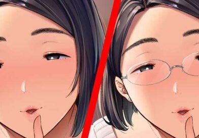 Adult Manga KanoMama Syndrome has a Version With and Without Glasses