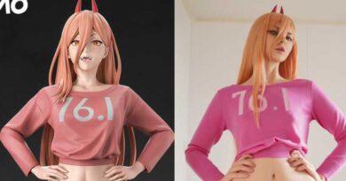 Cosplayer wants credit for a adult Power figure