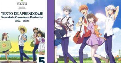 Textbooks with references to anime are accused of plagiarism in Bolivia