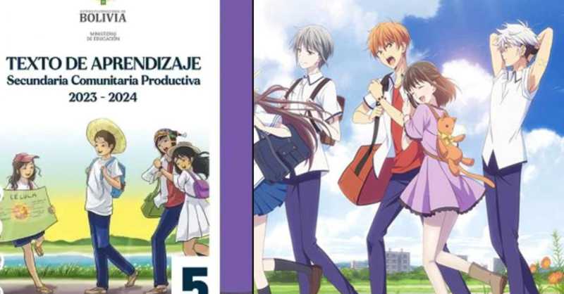 Textbooks with anime references are accused of plagiarism in Bolivia