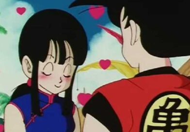Possible Artwork by Toriyama Depicting Goku Touching Chichi's Breasts