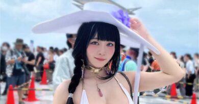 Model Umi Shinonome wins everyone hearts with her cosplay at Comiket