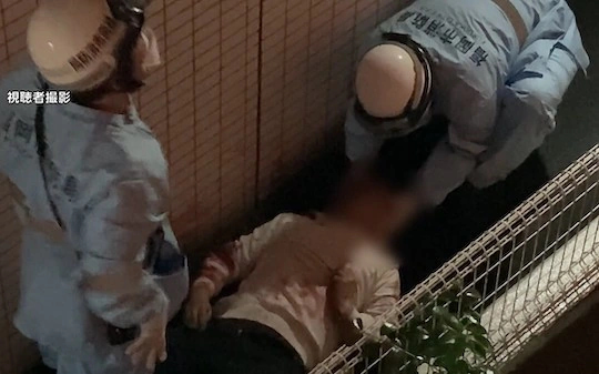 Japan Voyeur fell from a 7-story building in Fukuoka for spying on women