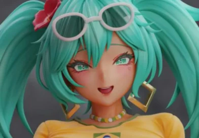 Brazilian Miku Receives Adult Figure