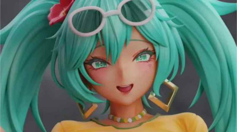 Brazilian Miku Receives Adult Figure