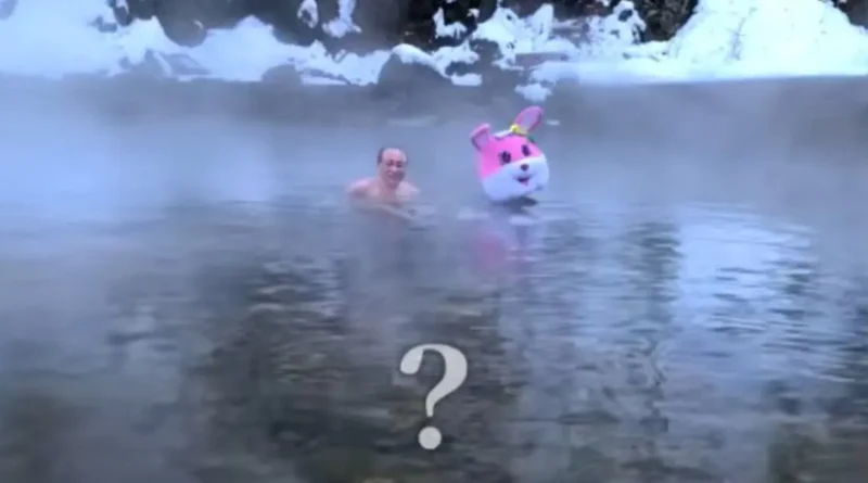 VTuber Takes a Bath with Random Old Man