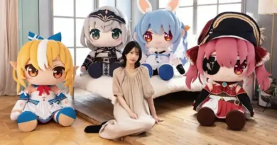 Hololive Launches Giant Plushies of Its VTubers