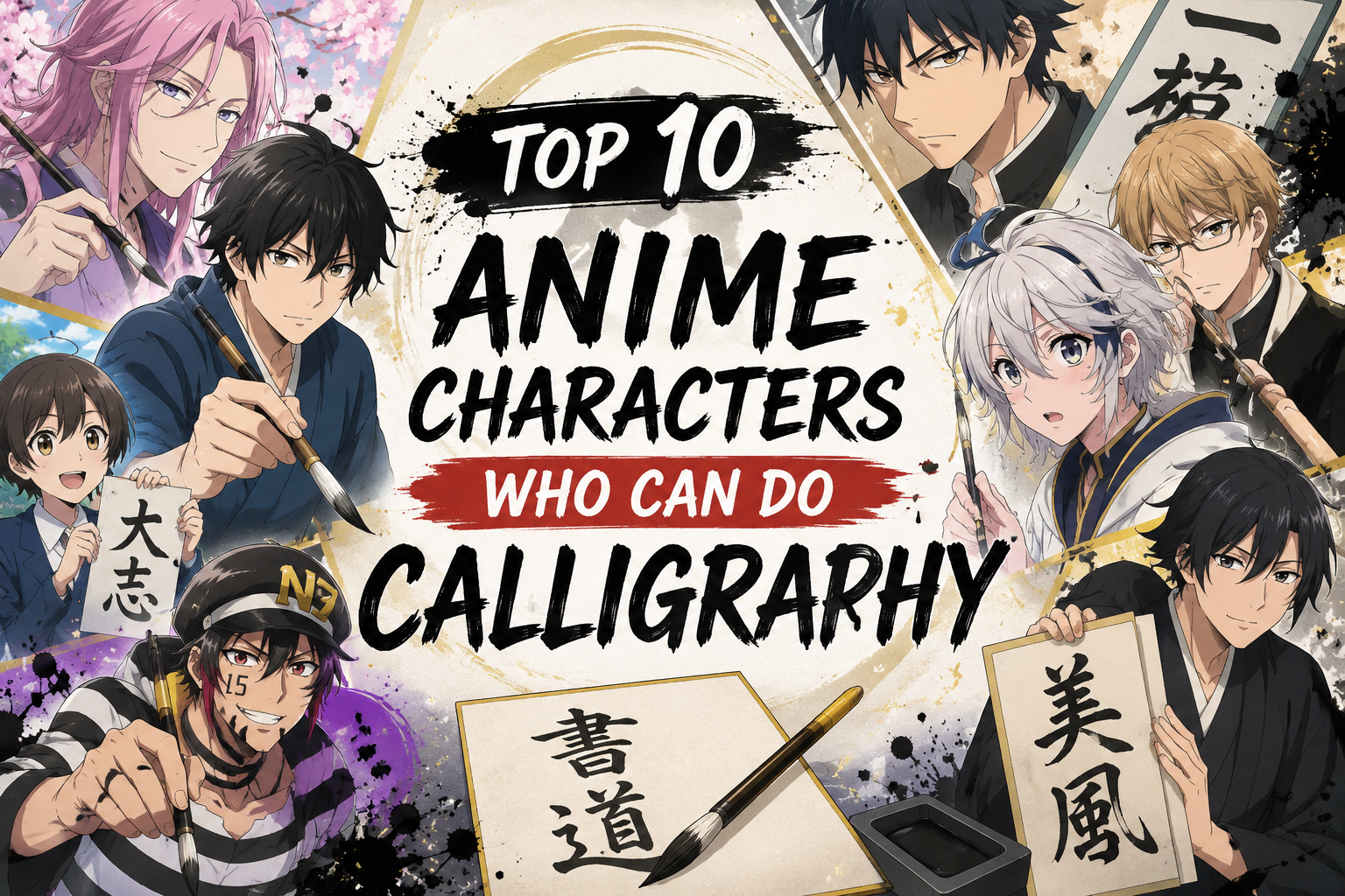 characters who can do calligraphy